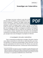 Investigações Matemáticas Na Sala de Aula - Capítulo 1 - Investigar em Matemática PDF