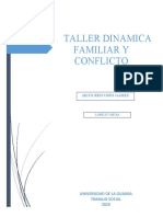 Actividad o Taller Dinamica Familiar y Conflicto