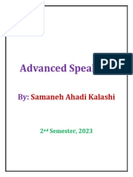 Advanced Speaking PDF