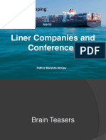 Unit 8 - Liner Companies and Conferences PDF