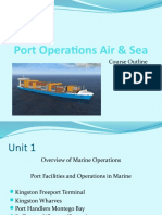 Marine Port Operations Course Outline