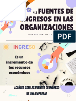 Fuentes de Ingresos en Las Instalaciones PDF