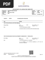 HIV Test Results Summary Report | PDF | Hiv | Clinical Medicine