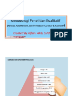 Metodologi Penelitian Kualitatif) : Created by Alfiani Akib, S.PD., M.PD