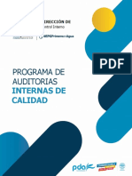 SYC-Pg006 Programa de Auditorias