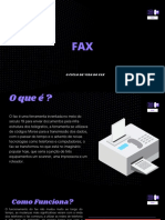 Desenvolvimento integrador de produtos - FAX