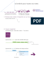 OneNote Un Seul Endroit Pour Toutes Vos Notes PDF