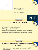 CONDUCT-Criminal Law