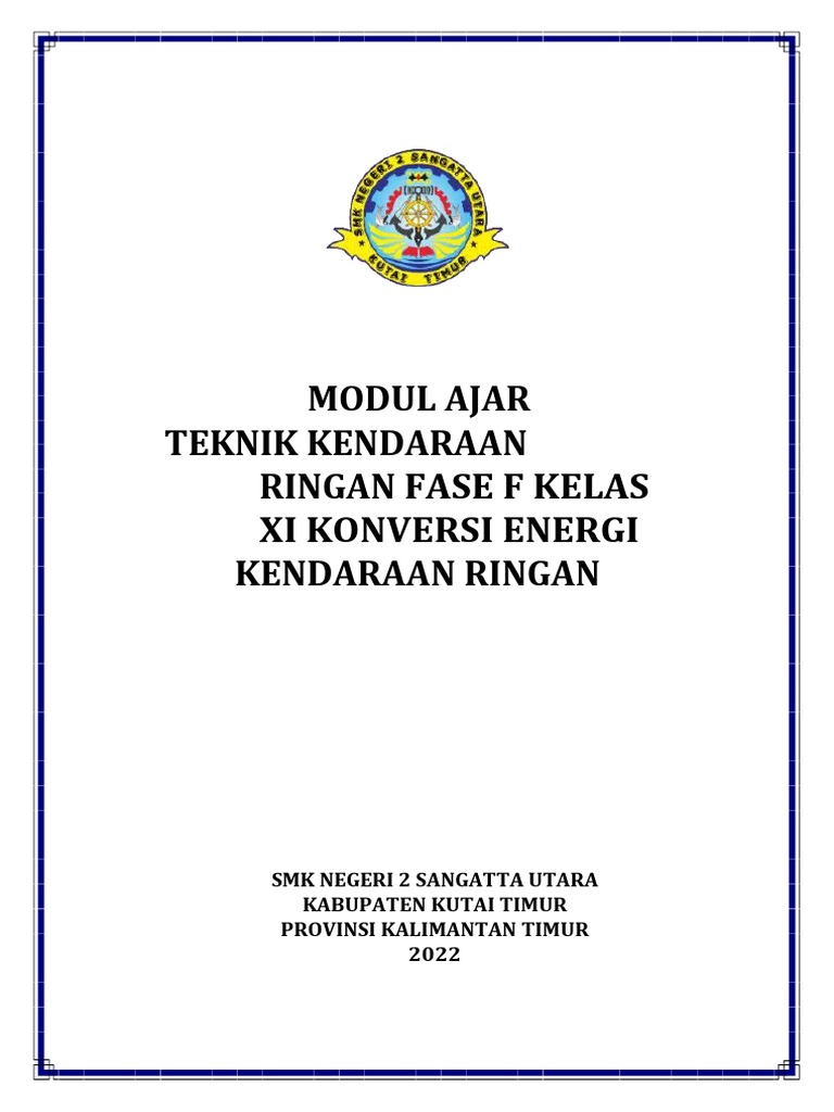 Modul Ajar Konversi Energi | PDF