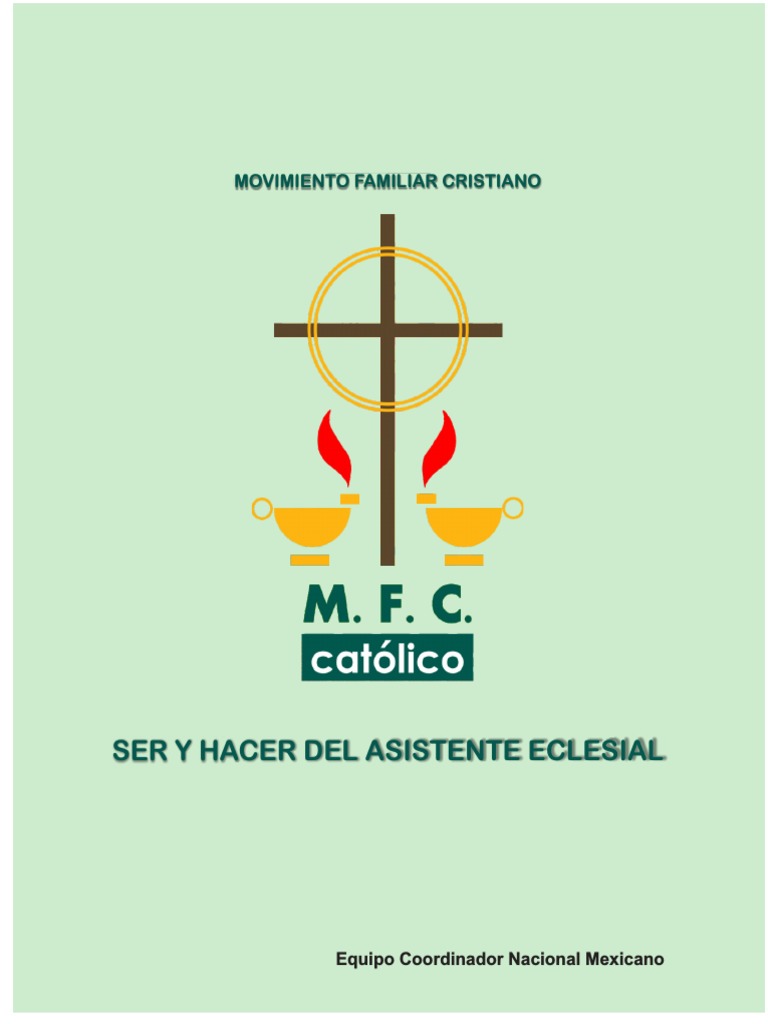 Mfc-Ecn-Manual Del Ser y Hacer Del Asistente Eclesial 2022 | PDF | Amor |  Iglesia Católica, image size:768x1024