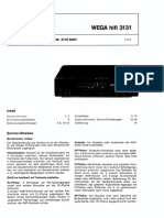 Wega 3131 Service Manual (PB)