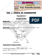 CAP. 1 - TEORÍA DE EXPONENTES - Segunda Parte PDF