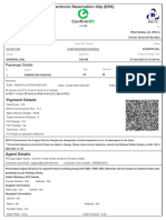 Electronic Reservation Slip (ERS