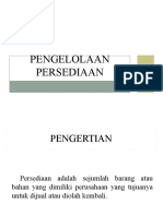 Pengelolaan Persediaan