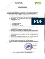 Pengumuman Seleksi Tahap 1 PDF