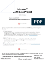 MICA SEM&display Liveproject RAJ KUMAR PDF