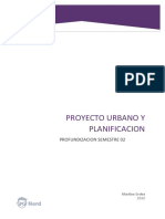 Resumen Proyecto Urbano y Planificacion