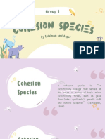Cohesion Species