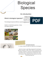 Biological Species