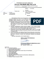 Surat Pemberitahuan Pekerjaan Pemasangan Erectin Girder KCIC Jakarta-Bandung PDF