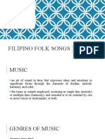 Filipino Folk Songs