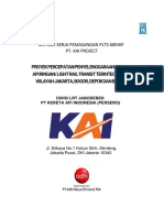 METODE KERJA PEMASANGAN LTS PT. KAI Project PDF