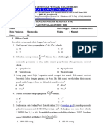 Pas Matematika Kelas Ix