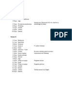 Horario