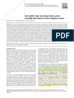 Méndez, Amezaga, y Santamaría, (2019) - Explaining Path-Dependent Rigidity Traps