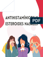 Antihistamínicos y Esteroides