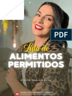 4 - Lista Alimentos Permitidos