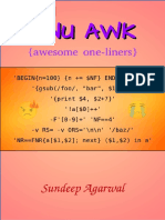 Sundeep Agarwal GNU AWK - 2021 - 1