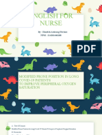 English For Nurse Journal Intervention