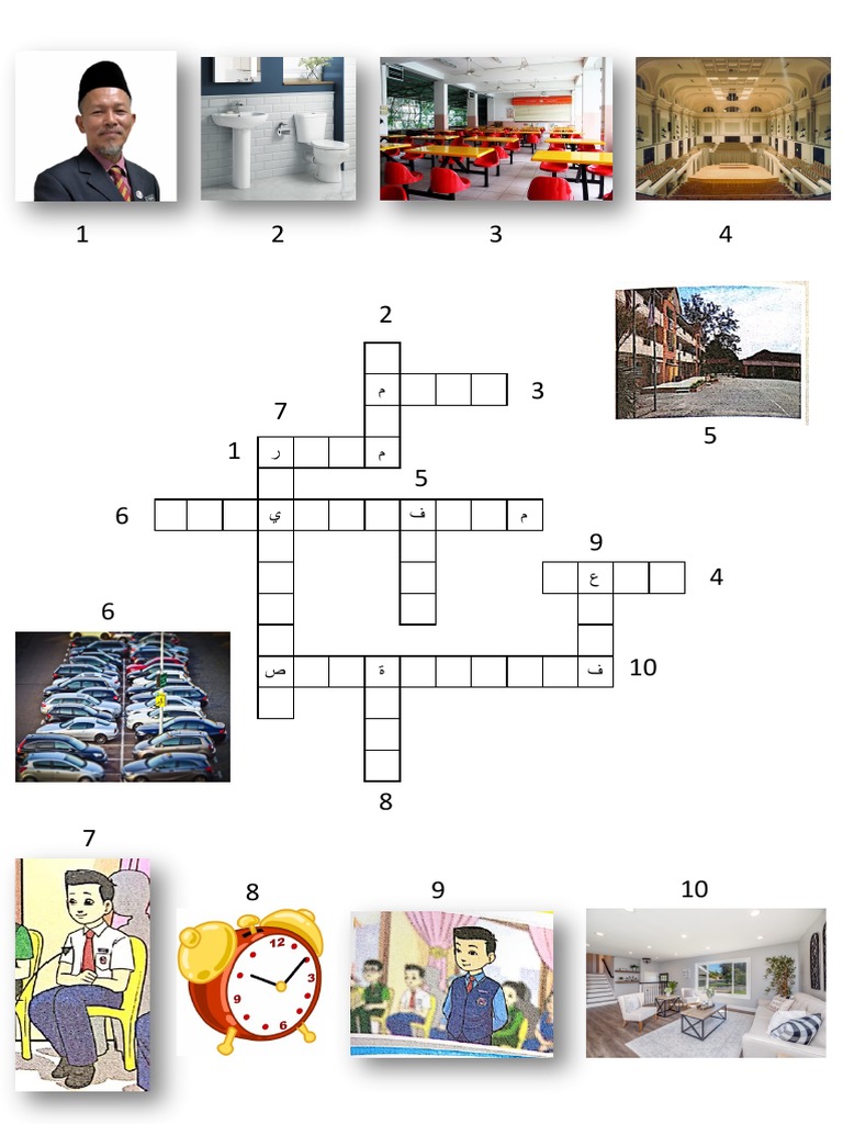 Silang Kata Bahasa Arab Tahun 4 | PDF