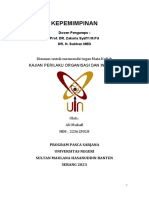 Makalah Kepemimpinan Ali Mukafi PDF