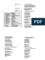 Tertib Acara Perayaan Paskah Fakultas Bahasa Dan Seni