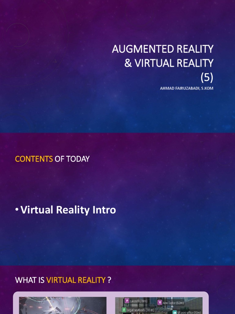 An Overview of the Emerging Technologies of Augmented Reality and