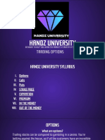 Handz University: Trading Options