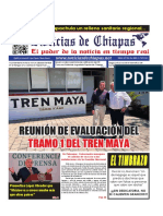 Periódico Noticias de Chiapas, Edición Virtual Sábado 25 de Marzo de 2023