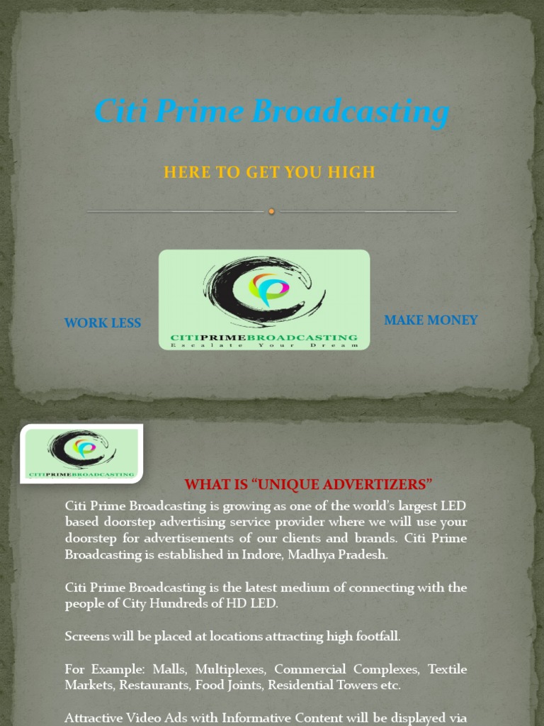 CPB Presentation | PDF