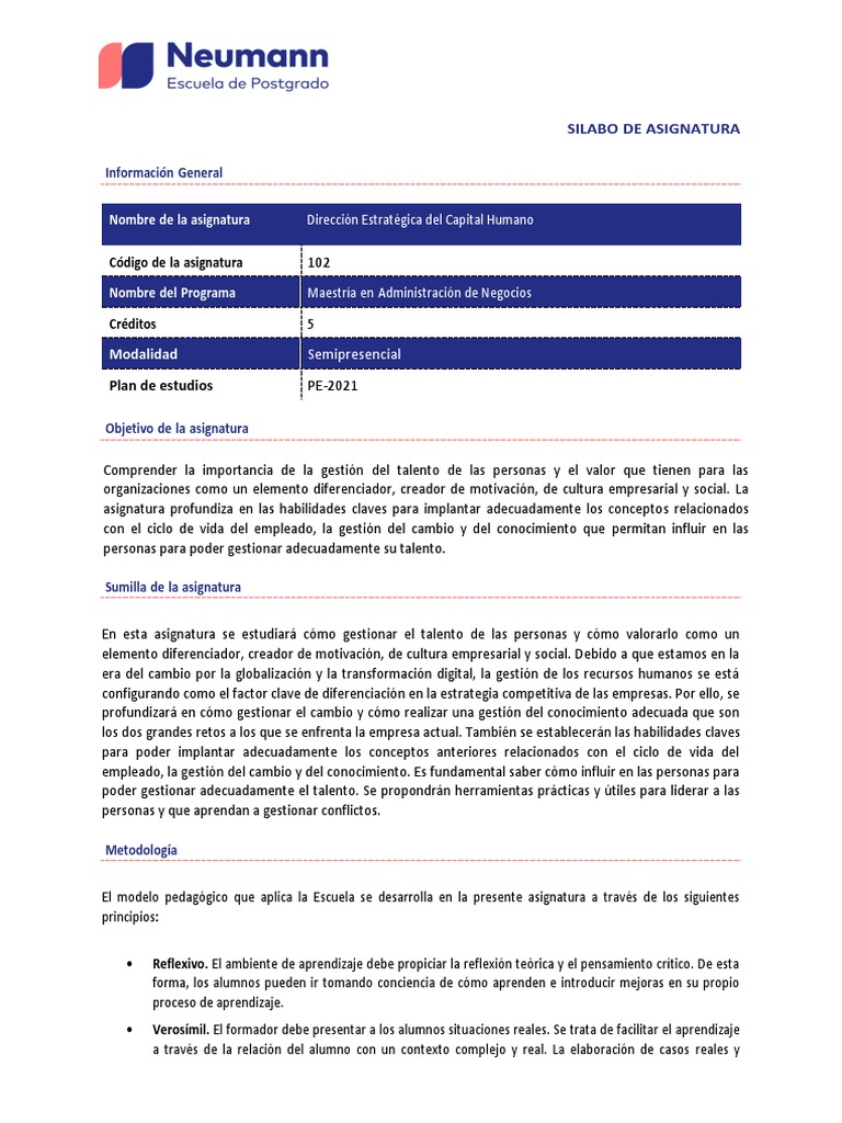 000 Direccion Estrategica Del Capital Humano Pdf Pdf Reclutamiento