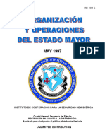 FM 101-5 (Organizaciã"n y Operaciones Del Estado Mayor)