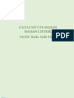 Catatan Uts BBL - Aidil