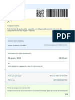 06 Enero, 2023 08:25 Am: Cita de Formalización