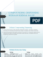 Compounding Dispensing Sediaan Krim & Salep