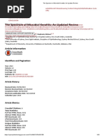 The Spectrum of Microbial Keratitis - An Updated Review