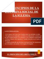 Principios de La Doctrina Social de La Iglesia