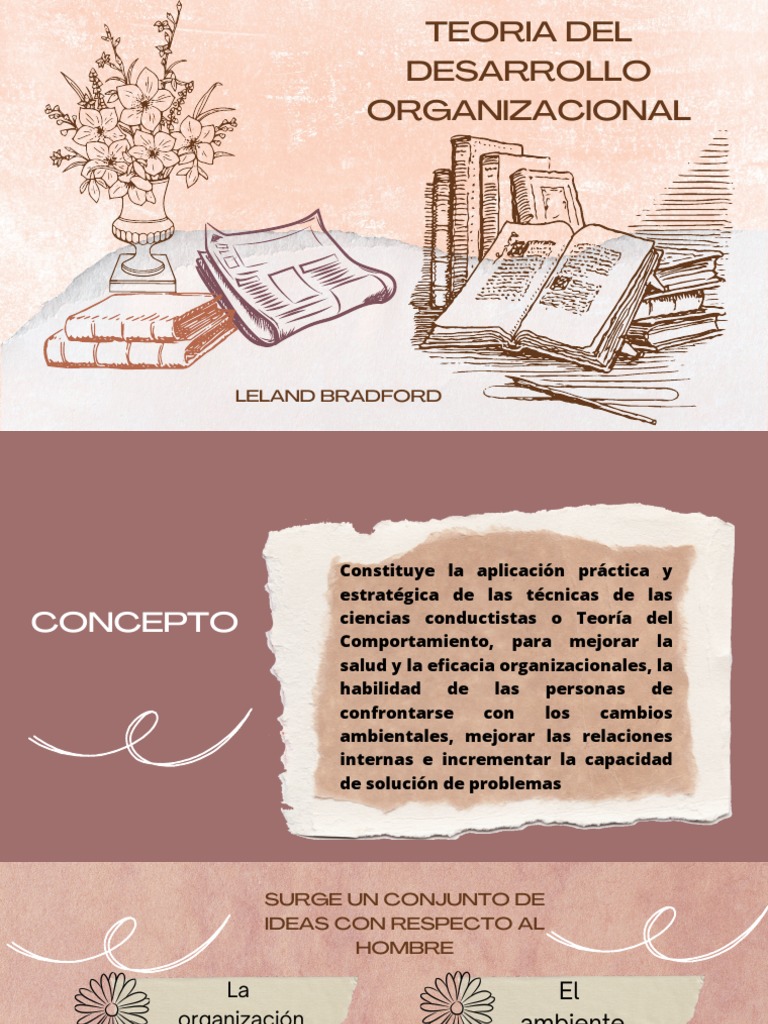 Teoria Del Desarrollo Organizacional Pdf
