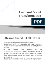 Law and Social Transformation