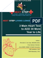 3 Main Heart Tests To Add 30 More Years To Life (English)